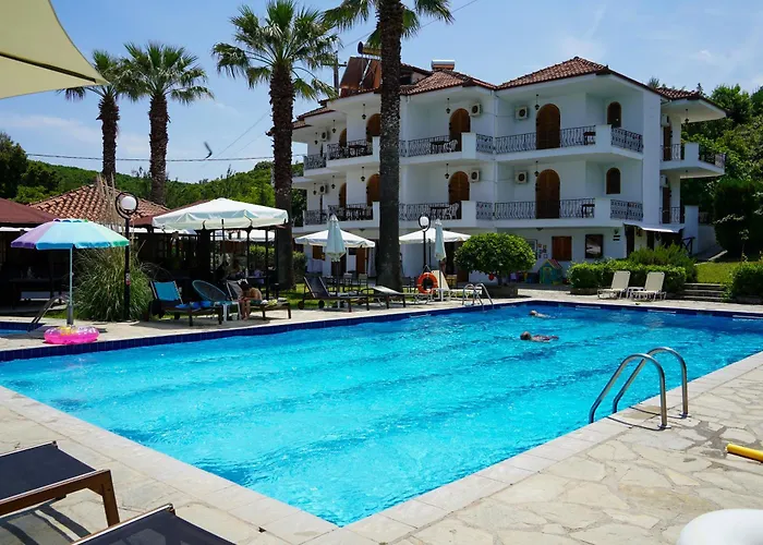 Vendégház Irida 'n' Pool Pandeleímonosz-part